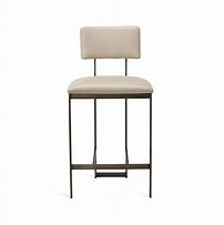 Image result for Landon Saddle Bar Stools - White: Set Of 2 In White By Monarch Specialties