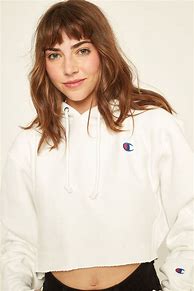 Image result for Champion Reverse Weave Cropped Hoodie White