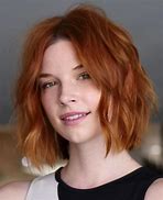 Image result for Red Wavy Bob Hairstyles