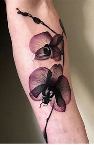 Image result for Orchid Tattoos Flower