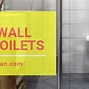 Image result for Center of Toilet to Wall