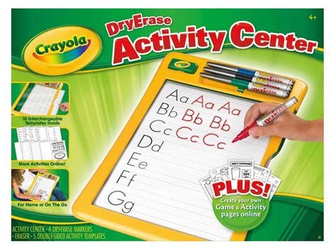 Amazon   Crayola Dry Erase Activity Center  Toys & Games