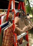 Image result for Hanger Clothes Rack Attached to Ironing Board