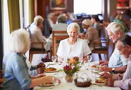 Image result for Senior Citizen Dinner