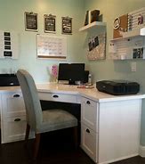 Image result for Narrow Home Office Design