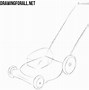 Image result for Lawn Mower White Drawing