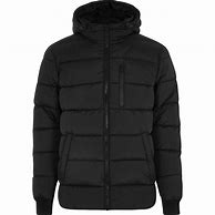Image result for Black Hooded Puffer Jacket