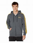 Image result for Gray Adidas Hoodie Stripes