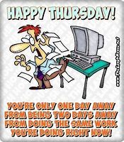 Image result for Thrusday Work Jokes Clean