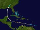 Image result for Atlantic Hurricane History Map