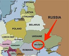 Image result for Map of Russia Ukraine and Moldova