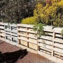 Image result for Horizontal Wood Fence DIY