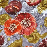 Image result for Big Flower Fabric