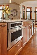 Image result for Kitchen Island with Stove and Microwave