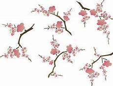 Cherry Blossoms Stencil Flower stencil Floral stencil Stencil patterns