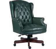 Image result for Green Leather Office Chair