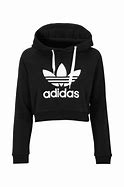 Image result for Adidas Gray Crop Hoodie