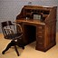 Image result for Small Antique August Manchester Roll Top Desk