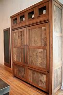 Image result for Reclaimed Wood Cabinets
