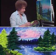 Image result for Bob Ross Painting Tutorial