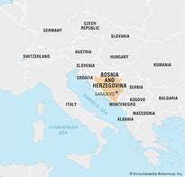 Image result for Bosnia On Europe Map
