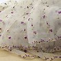 Image result for Floral Embroidered Organza Fabric