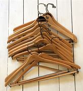 Image result for Men's Wooden Pants Hangers