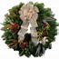 Image result for Red Christmas Wreath