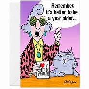 Image result for Cartoons On Aging Maxine Birthdays