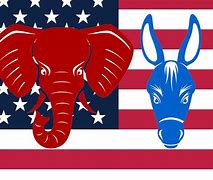 Image result for Symbols for Republican and Democrat