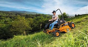 Image result for Steep Terrain Riding Lawn Mowers