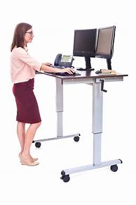 Image result for Height Adjustable Desktop Standing Desk