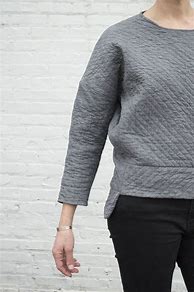 Image result for Quilted Sweatshirt