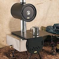 Image result for Wood Stove Pipe Oven