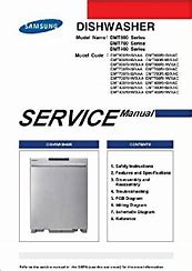 Image result for Samsung Dishwasher Model DMT400RHS Manual