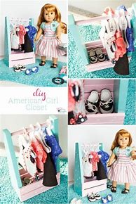 Image result for DIY American Girl Clothes Storage