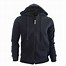 Image result for plain black zip-up hoodie