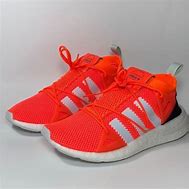 Image result for Orange and Blue Adidas Shoes
