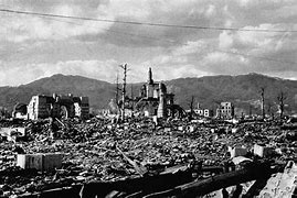 Image result for Bombing of Hiroshima and Nagasaki Art