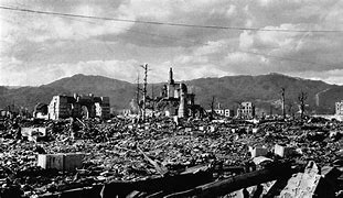 Image result for Nagasaki and Hiroshima Bomb Blast Temple Picture