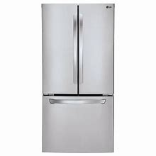 Image result for LG Refrigerators French Door Stainless Steel 4