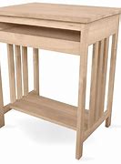 Image result for Unfinished Wood Computer Desks