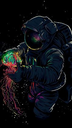 2160x3840 Astronaut With Jellyfish Sony Xperia X,XZ,Z5 Premium Wallpaper, HD Artist 4K Wallpapers, Images, Photos and Background