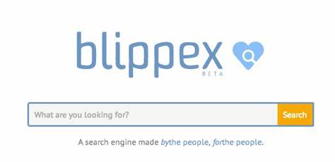 Blippex es un buscador que ordena sus rankings de resultados de acuerdo a su ranking Dwell, que mide la cantidad de tiempo que un usuario permanece en una página una vez que han hecho click en ella.
