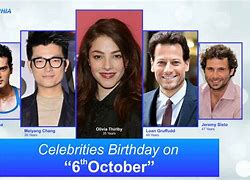Image result for October 6 Birthdays