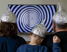 Image result for Family Wearing Tin Foil Hats