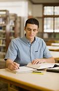 Image result for Young Man Studying