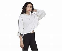 Image result for Cropped Hoodie Adidas Girls Red