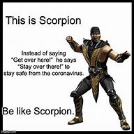 Image result for Scorpion From Mortal Kombat Funny
