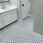 Image result for White Penny Tile Floor